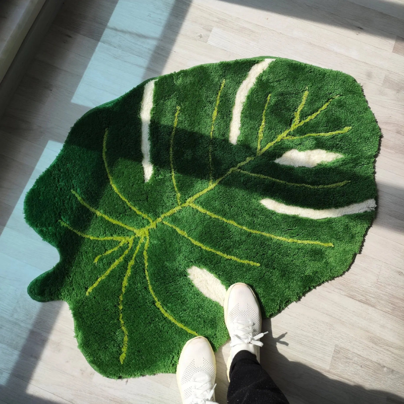 Monstera Leaf Rugs