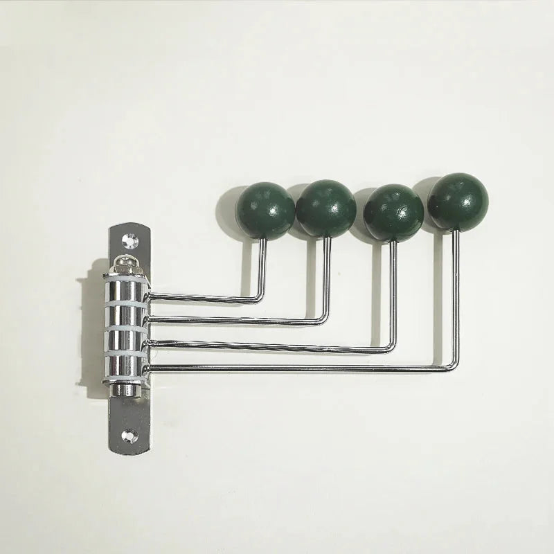 Iron wall hook rack space-saving durable stylish organizer