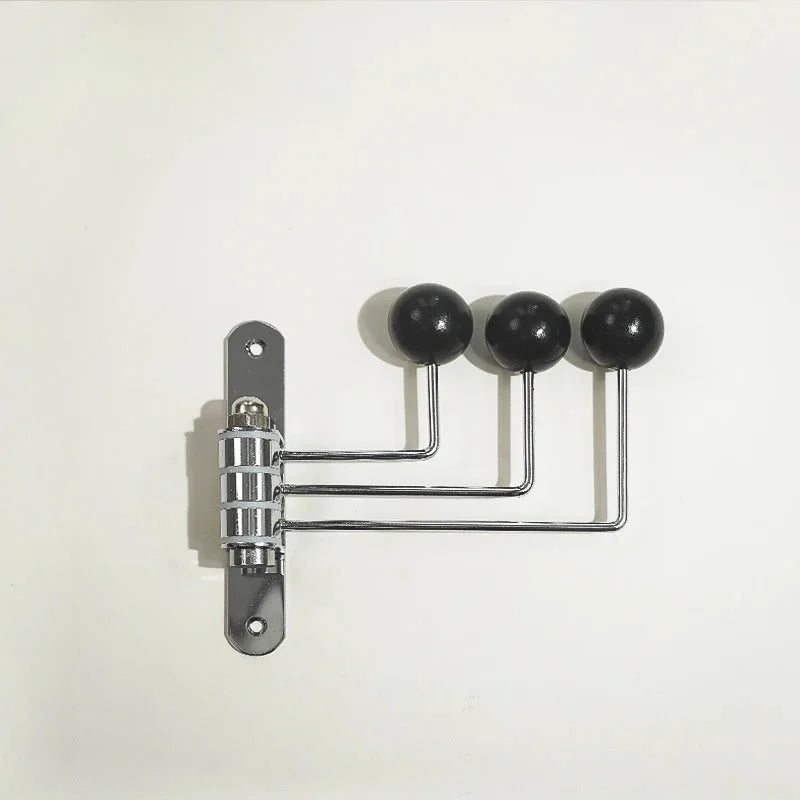 Iron wall hook rack space-saving durable stylish organizer