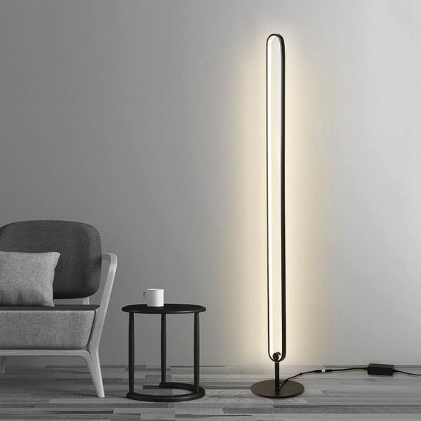 Oblate LED Floor Lamp