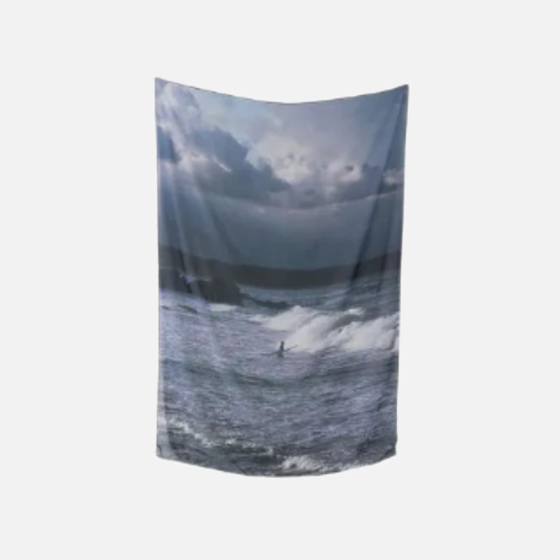 Ocean Print Tapestry & Throw