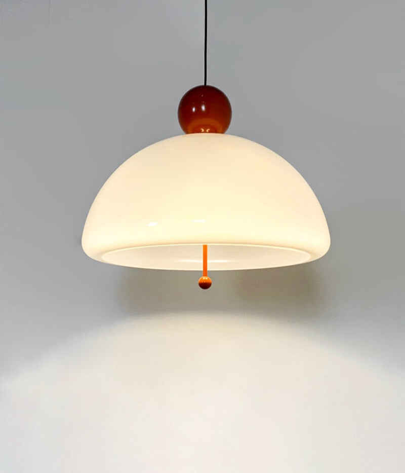 Vintage Glass Pendant Lamp