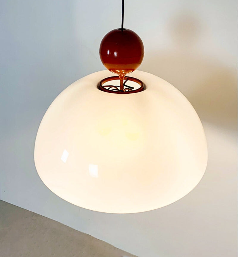 Vintage Glass Pendant Lamp