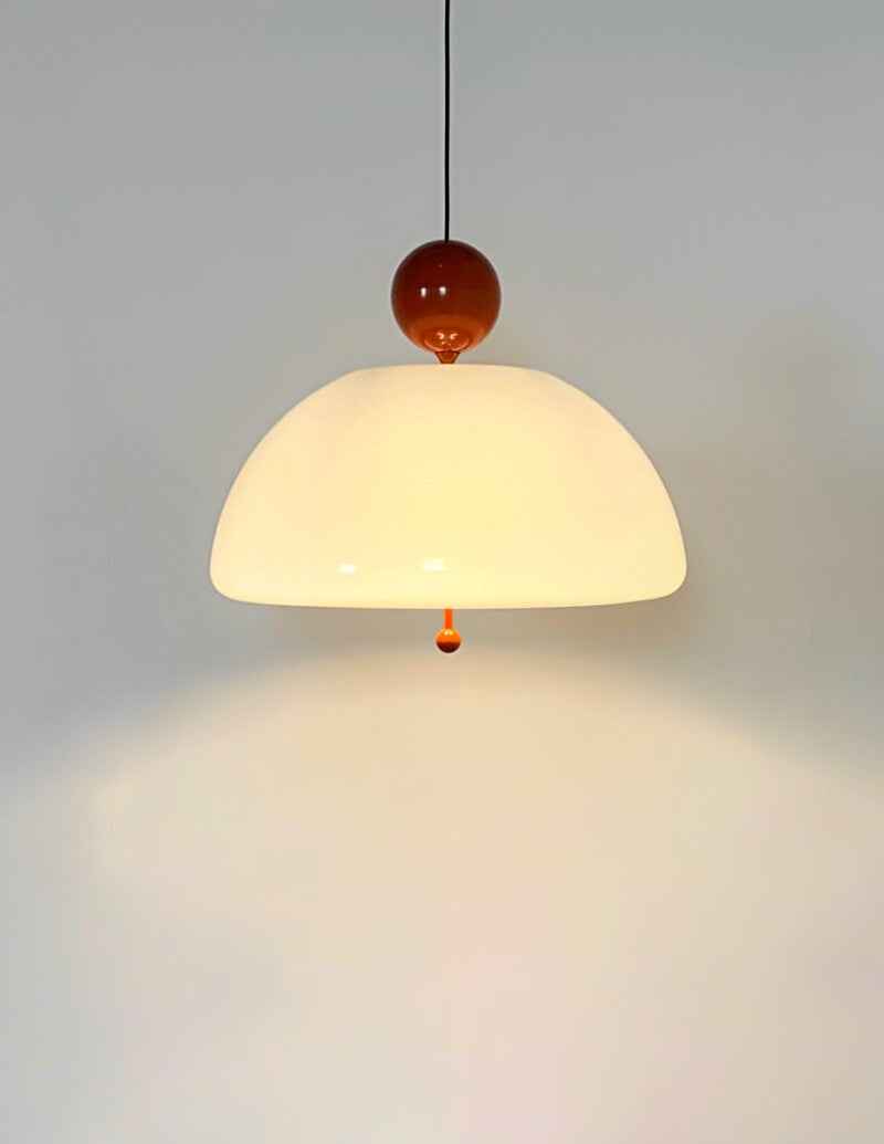 Vintage Glass Pendant Lamp