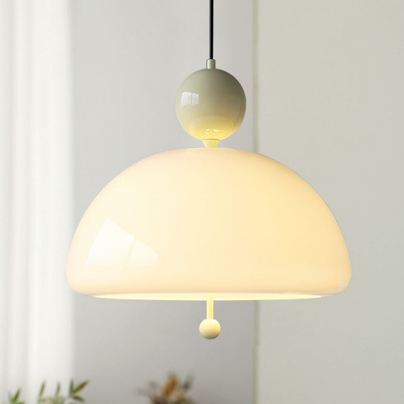 Vintage Glass Pendant Lamp