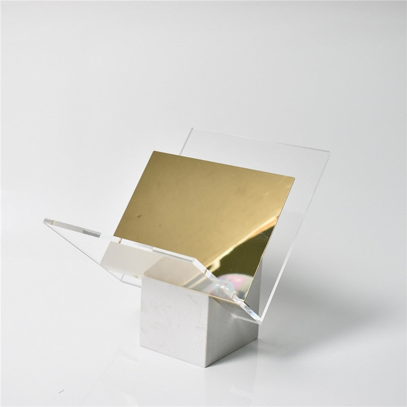 Omar Marble Magazine Holder & Organizer