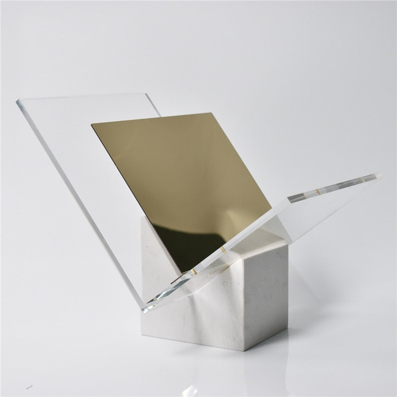 Omar Marble Magazine Holder & Organizer