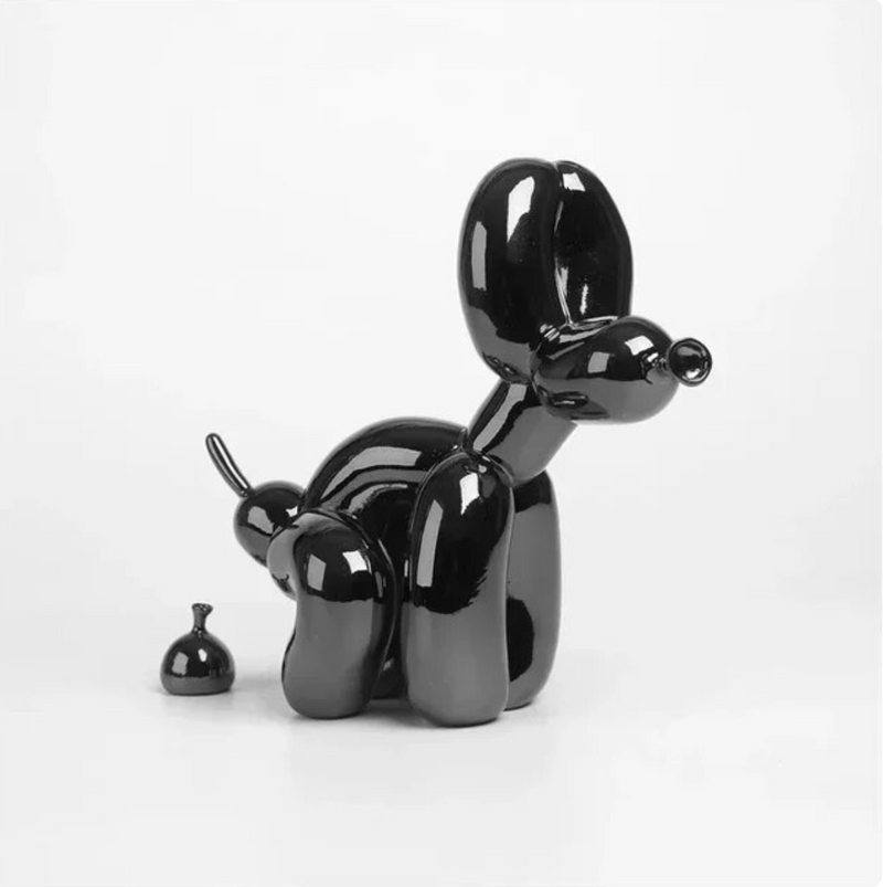 On a Walk Balloon Dog Figurine