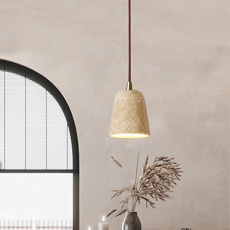 Ora Stone Cone LED Pendant Lamp