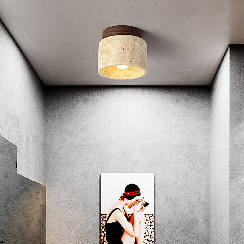 Ora Stone LED Ceiling Lamp