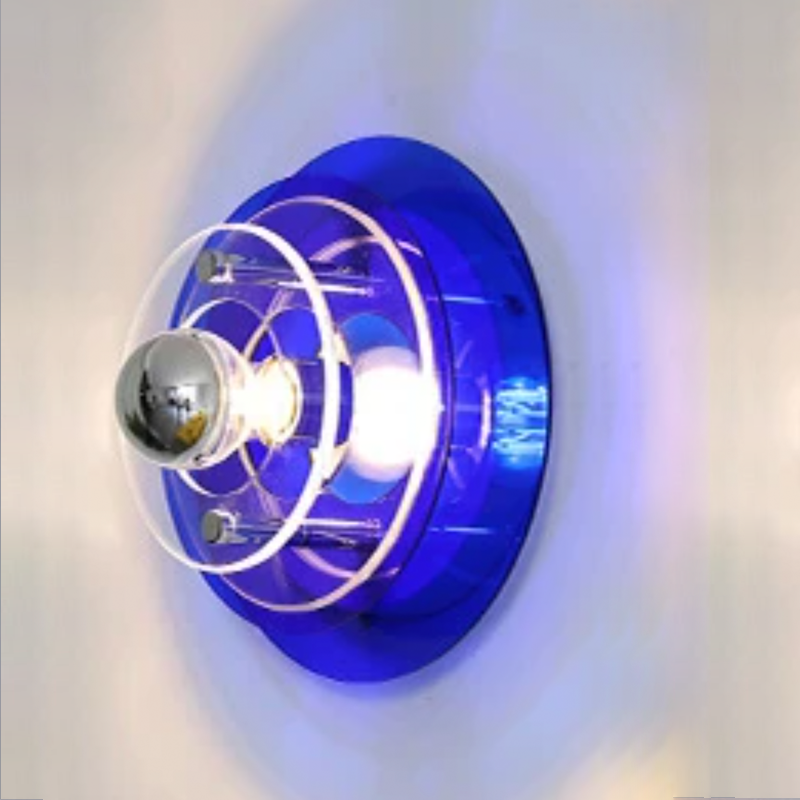 Retro Color Layers Acrylic LED Wall Lamp