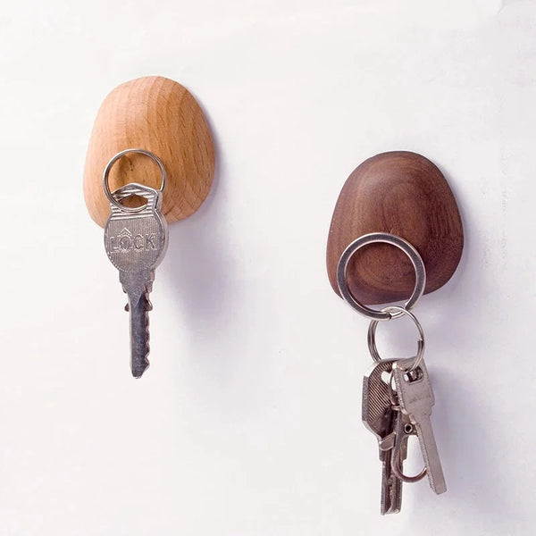 Key Holder Strong Magnetic Hooks wooden minimalist magnetic hooks