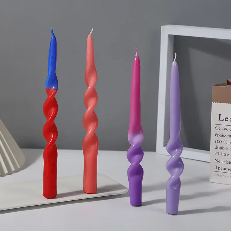 Colorful Pillar Candle