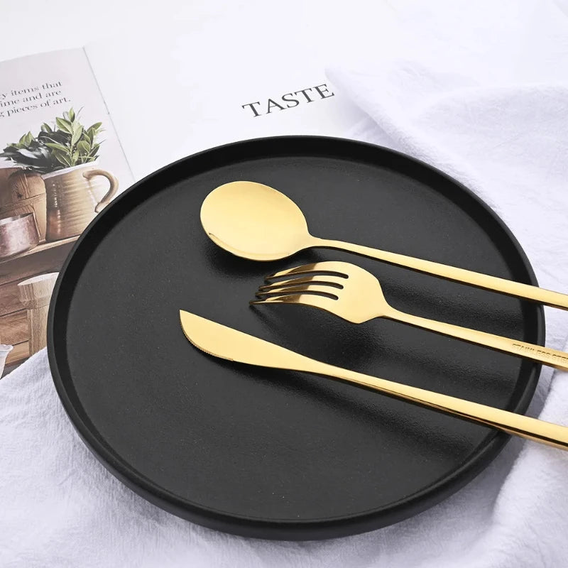 6Pcs Western Dinnerware Cutlery Set