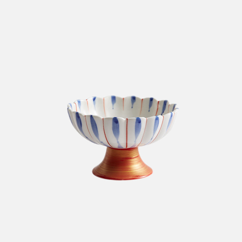 Sakura Footed Bowls