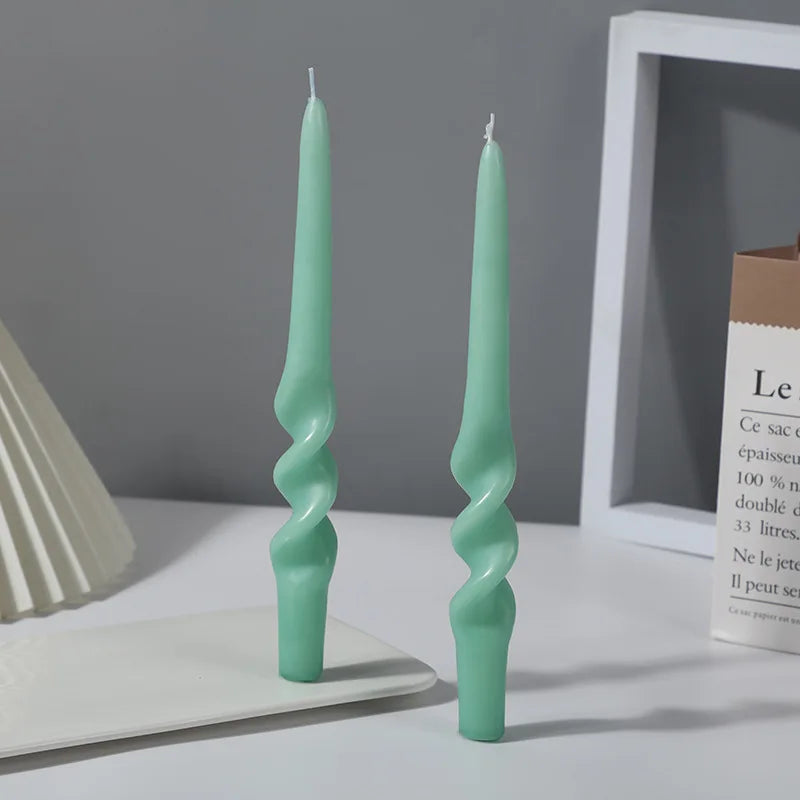 Colorful Pillar Candle