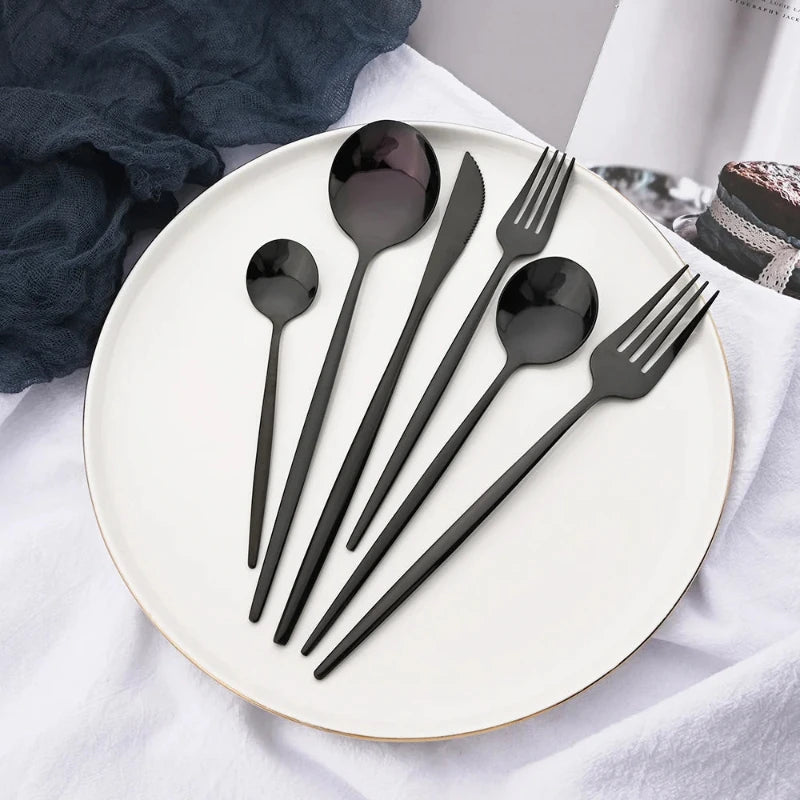 6Pcs Western Dinnerware Cutlery Set