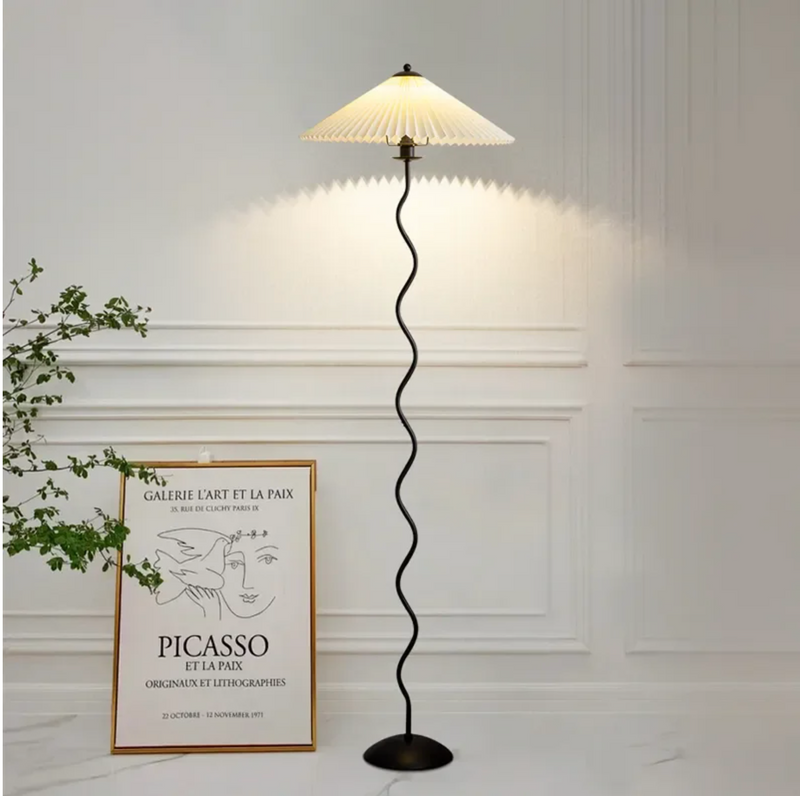 Lala Luxe Curve Table & Floor Lamp