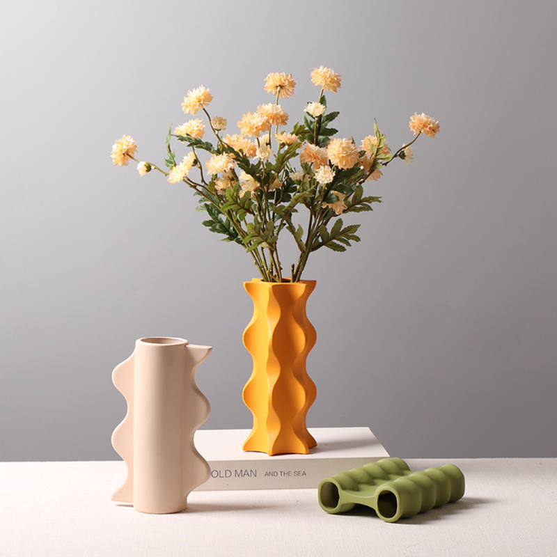 Color Shockwave Ceramic Vase - Offline