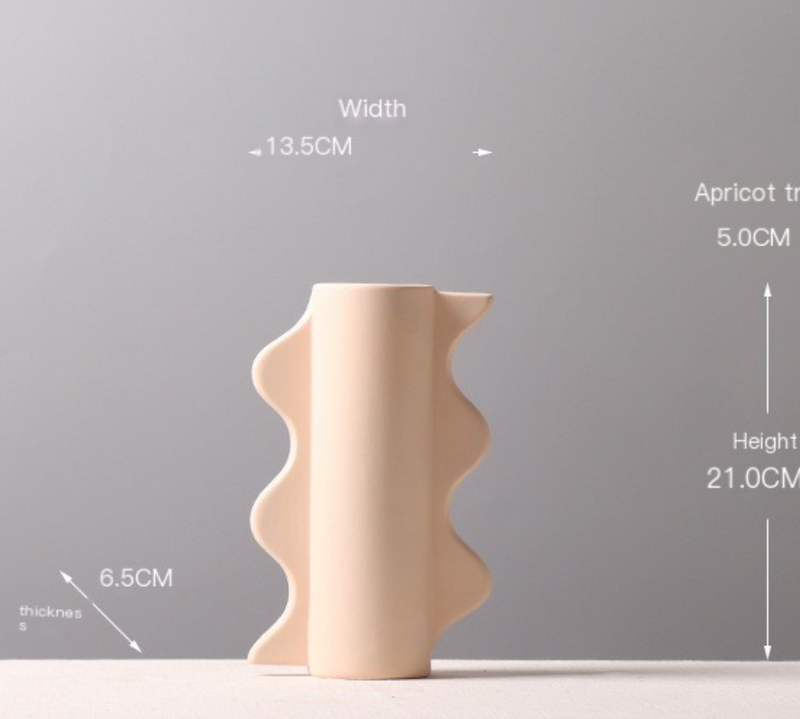 Color Shockwave Ceramic Vase - Offline