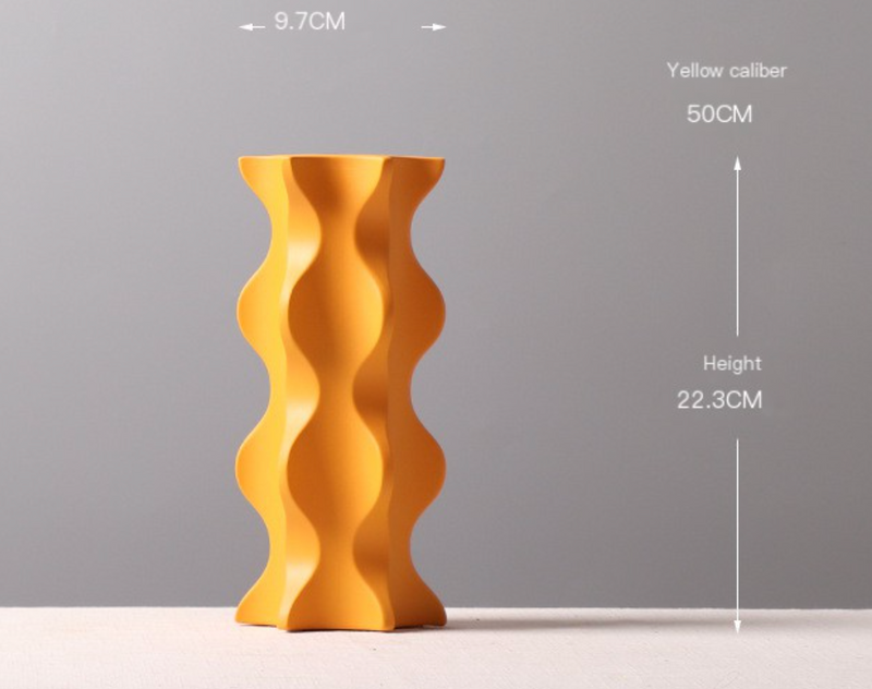 Color Shockwave Ceramic Vase - Offline