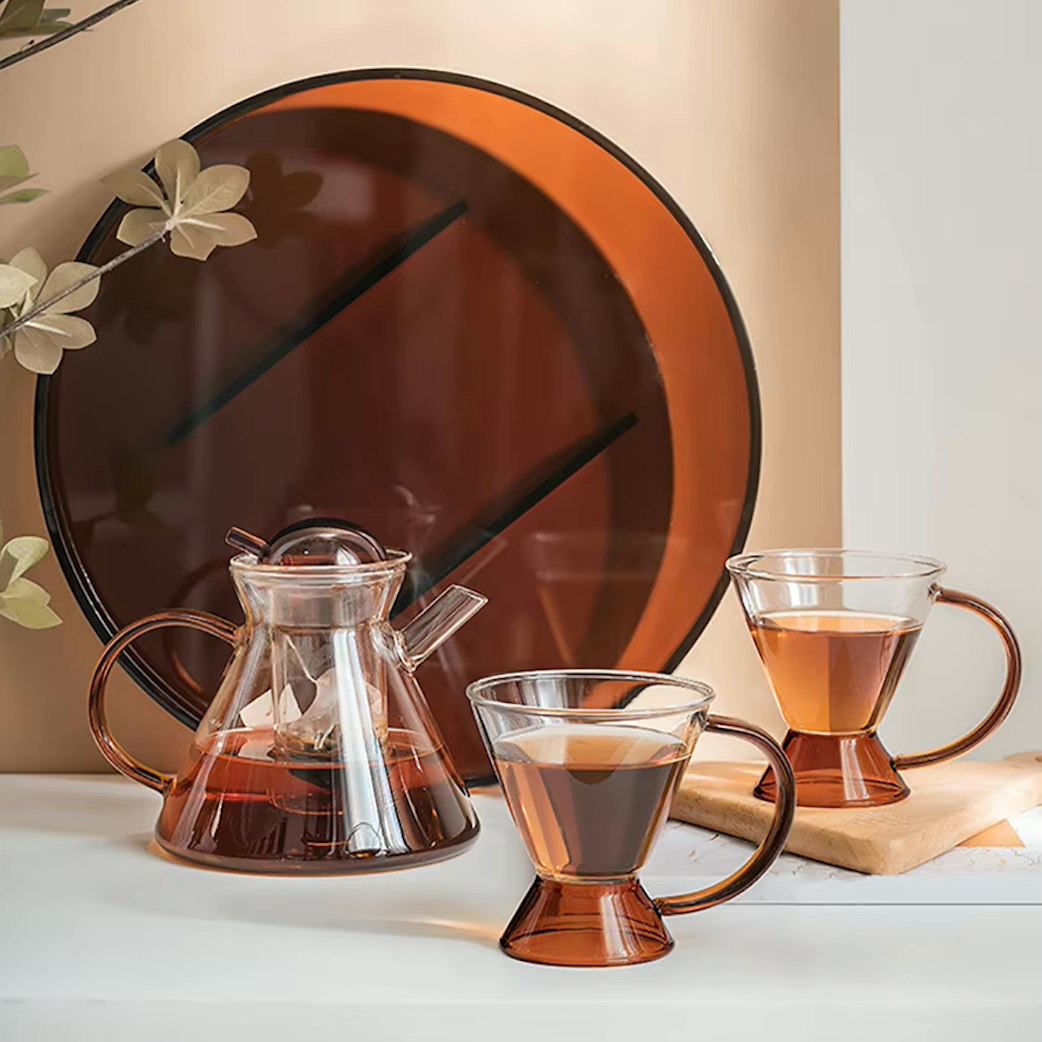 Rooibos Heat-Resistant Glass Tea Set