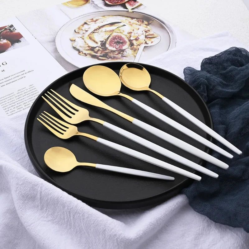 6Pcs Western Dinnerware Cutlery Set