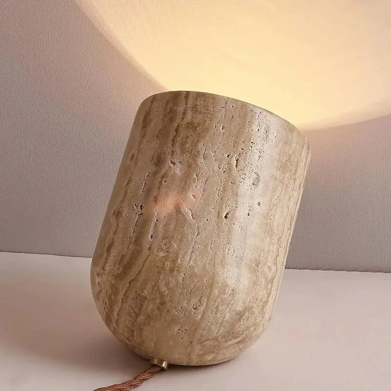 travertine stone floor or table lamp cove light spotlight lamp