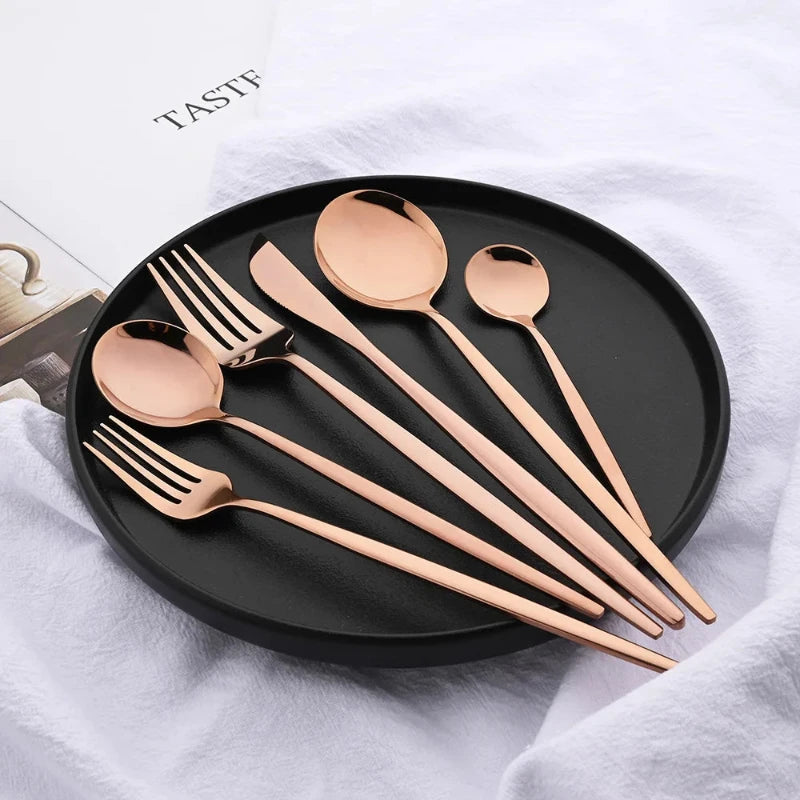 6Pcs Western Dinnerware Cutlery Set