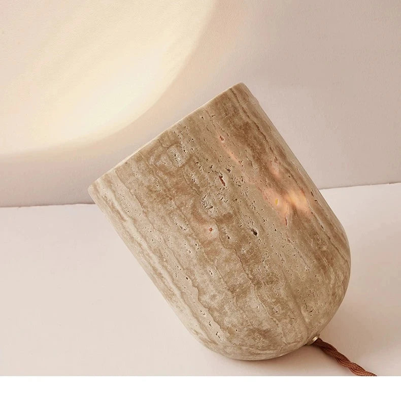 travertine stone floor or table lamp cove light spotlight lamp