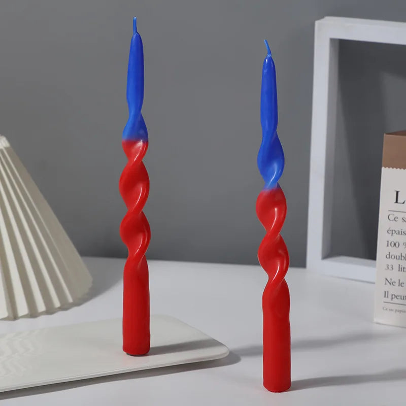 Colorful Pillar Candle