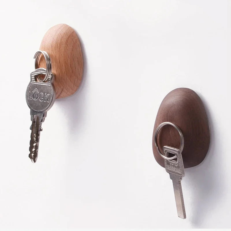 Key Holder Strong Magnetic Hooks wooden minimalist magnetic hooks