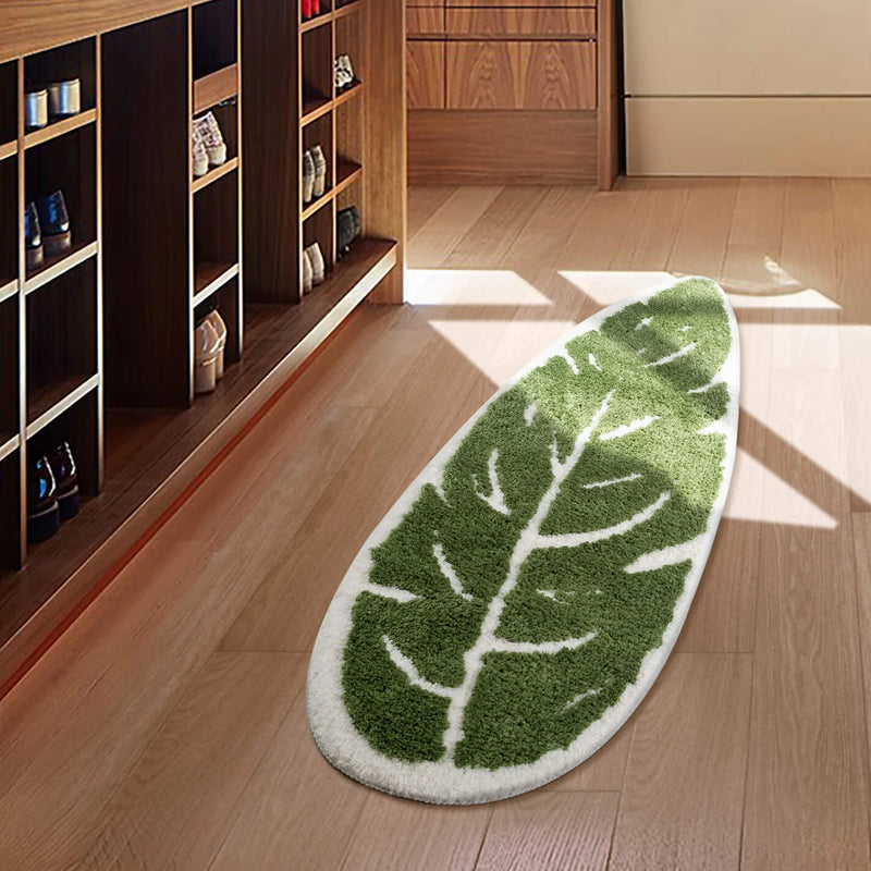 Monstera Albina Bath Mat