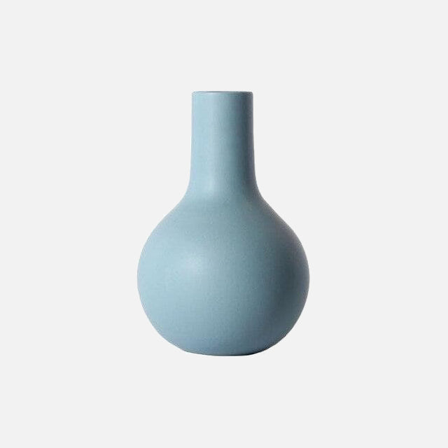 Shades of Blue Ceramic Vase