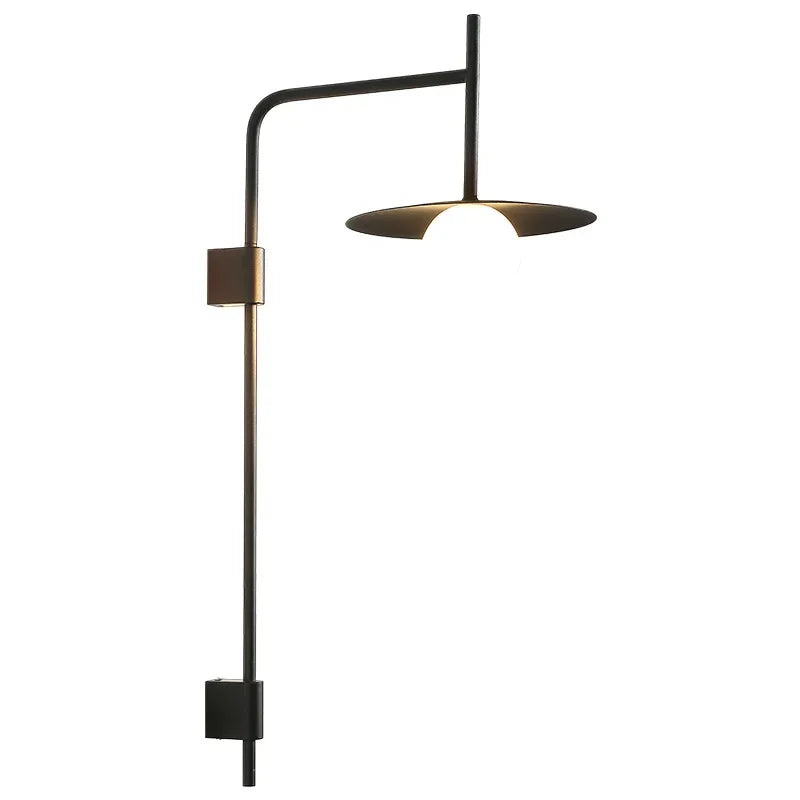 Long Pole Wall Lamp adjustable metal arm industrial wall lamp