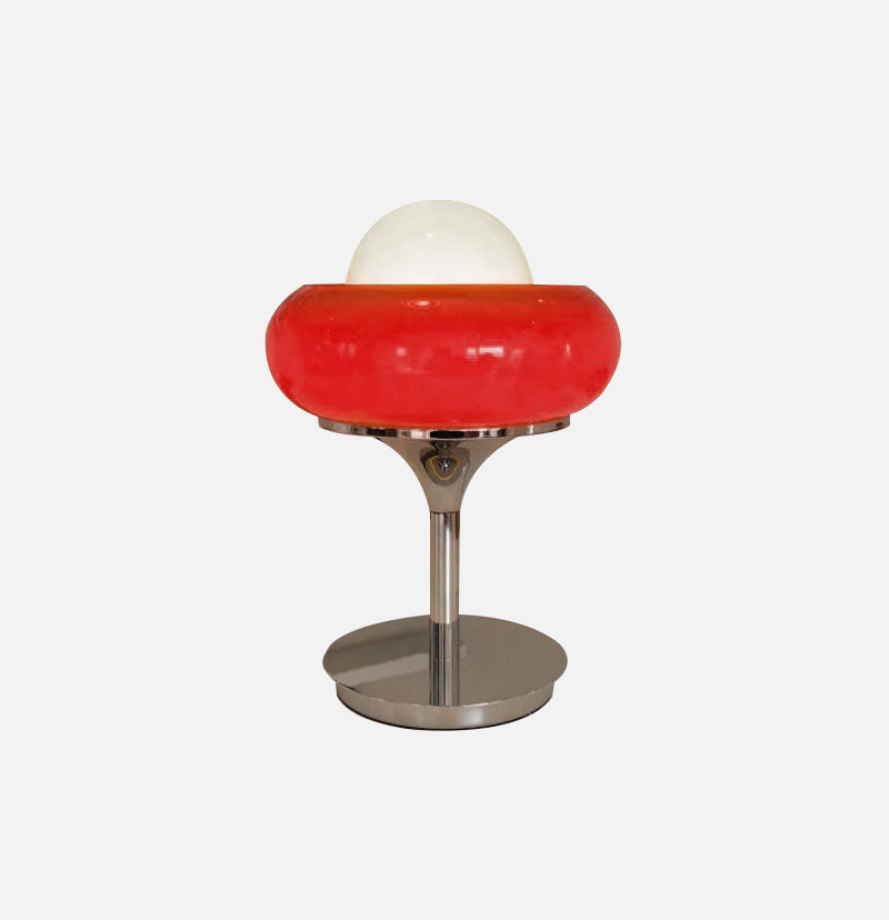 Starburst Retro Glass & Chrome LED Table & Floor Lamp