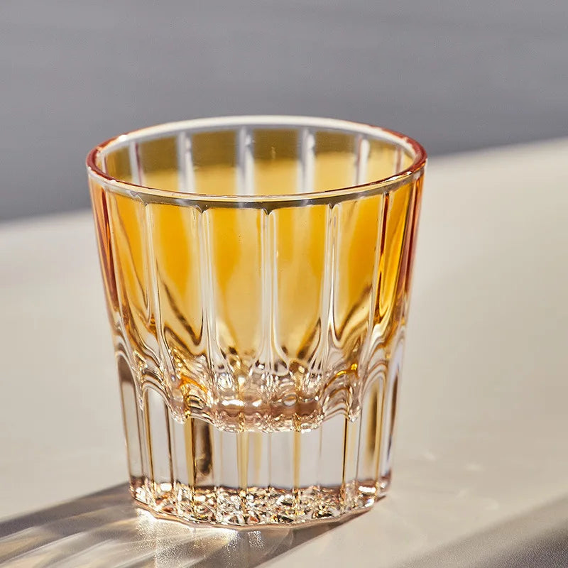 cocktail shot glass japanese colored whiskey glass