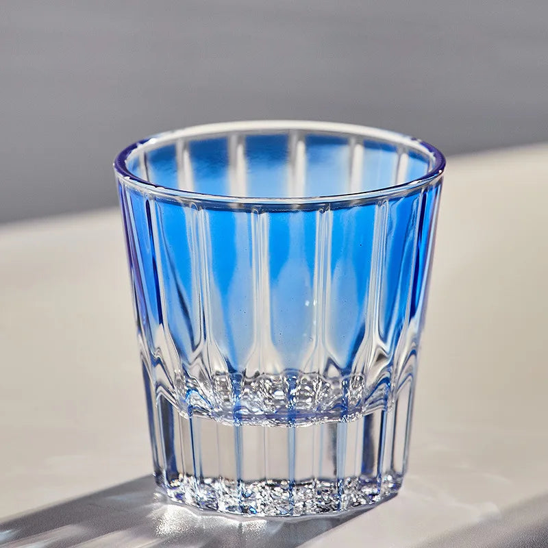 cocktail shot glass japanese colored whiskey glass