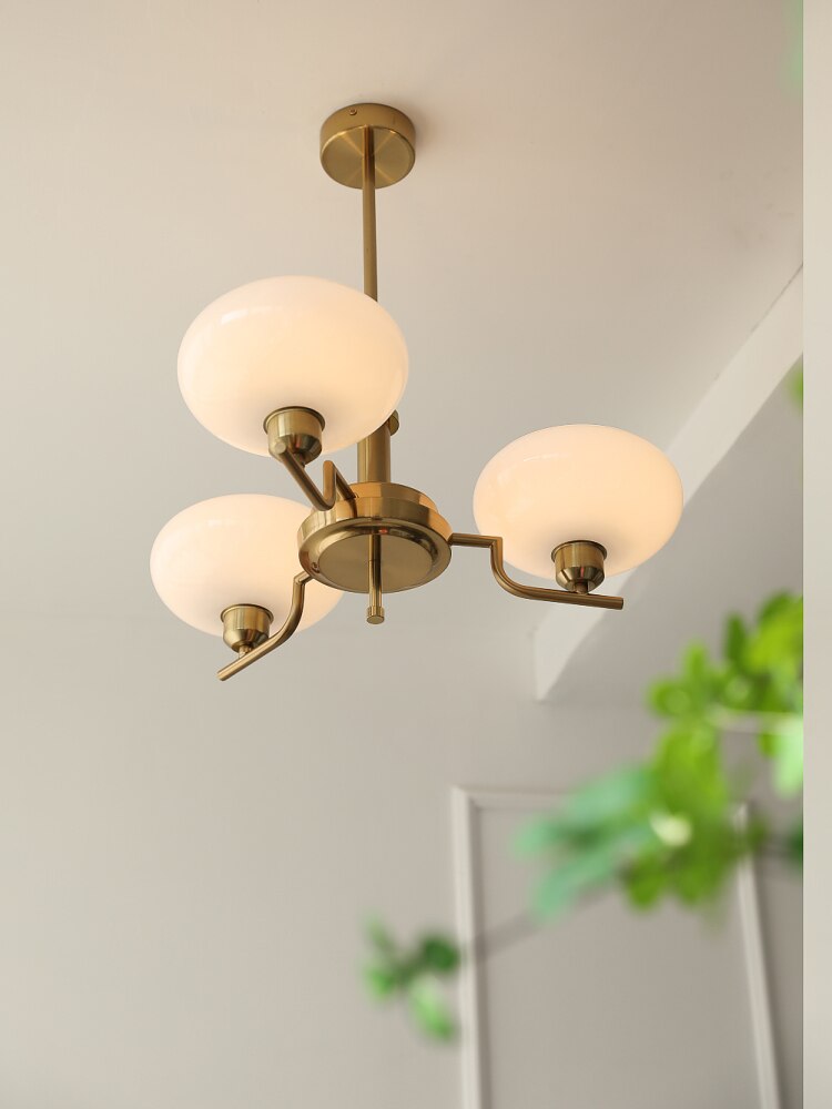 Teresie Mid-Century Glass Orb Chandelier