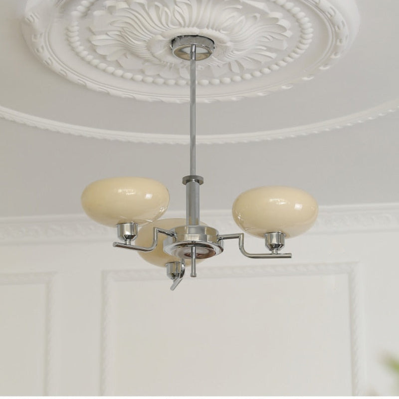 Teresie Mid-Century Glass Orb Chandelier