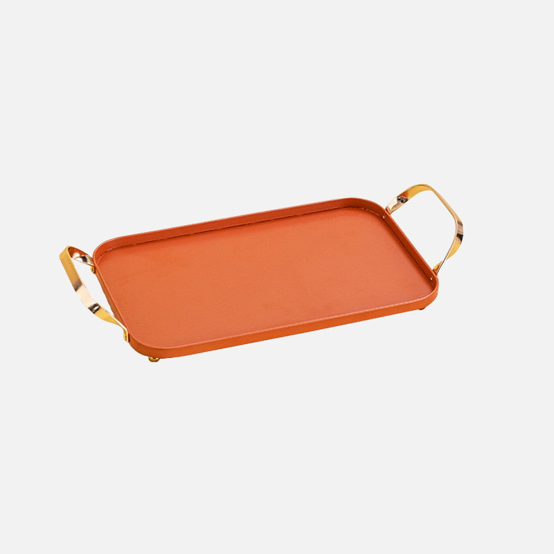 Solid Color Metal Tray