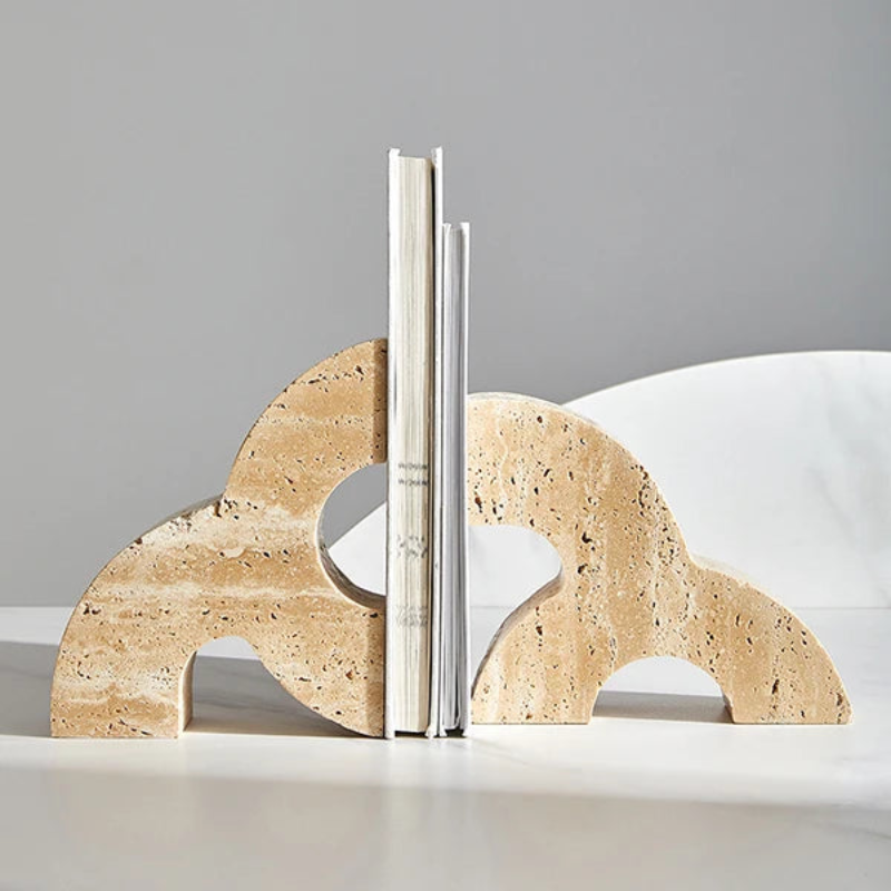 Trinity Travertine Book End