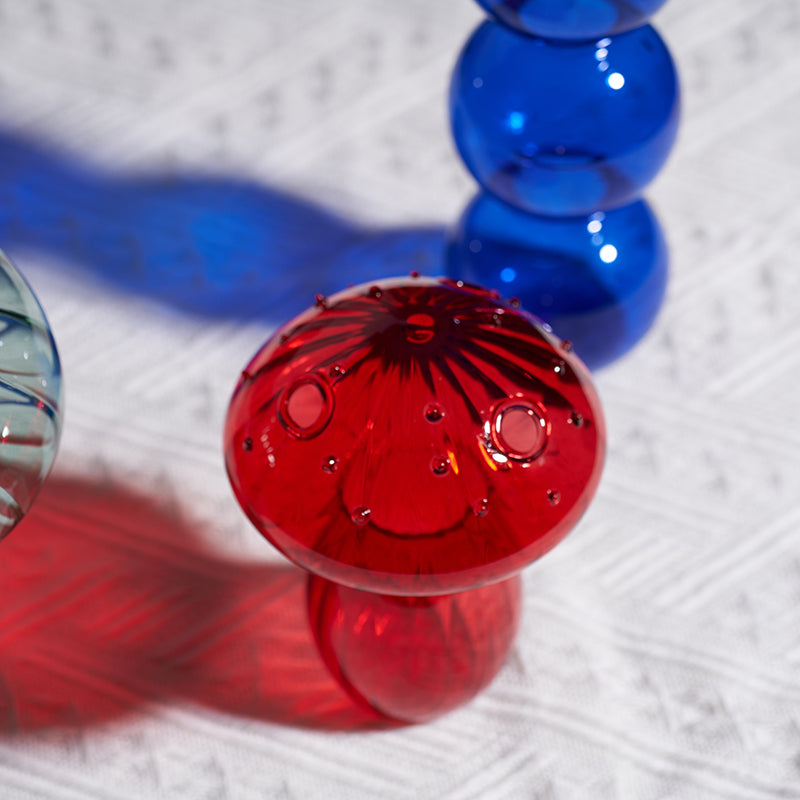 Velo Mushroom Glass Vase