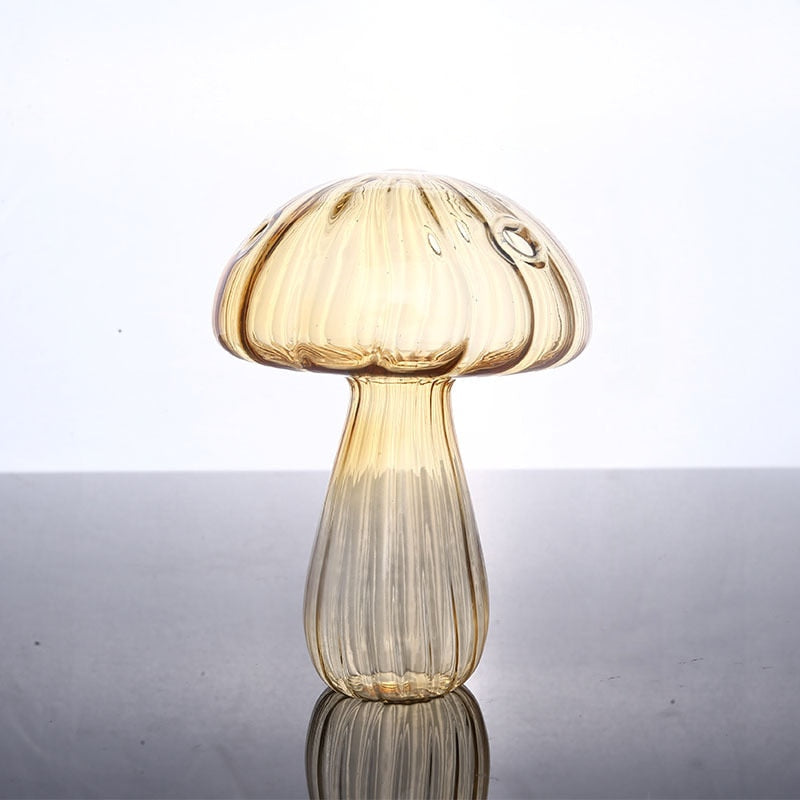 Velo Mushroom Glass Vase