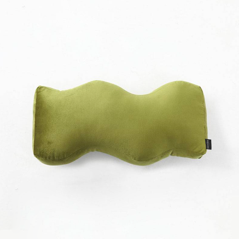 Velvety Retro Shapes Pillow - Final Sale