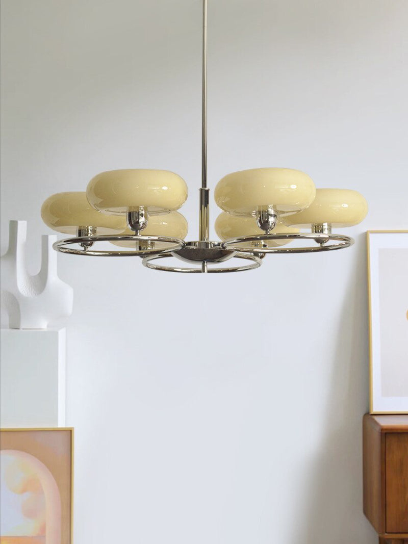 Vetiver Glass Chandelier