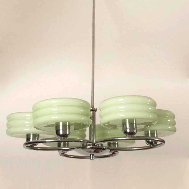 Vetiver Glass Chandelier