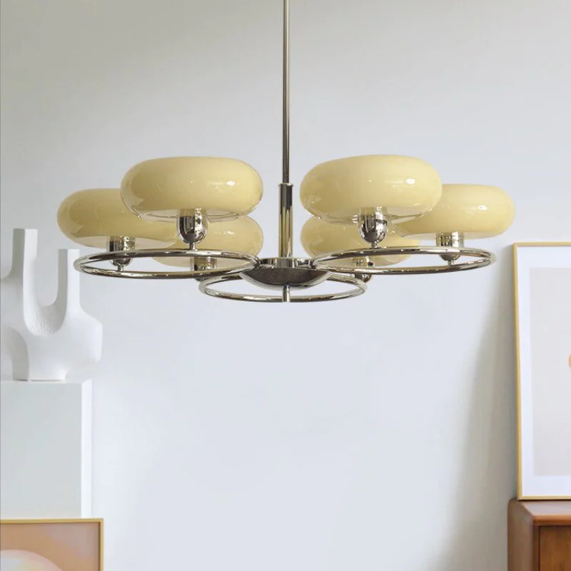 Vetiver Glass Chandelier