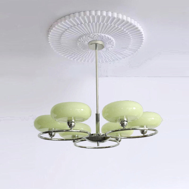 Vetiver Glass Chandelier