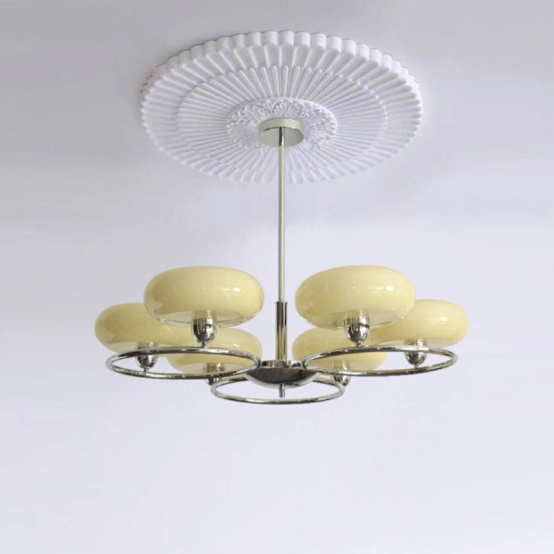 Vetiver Glass Chandelier